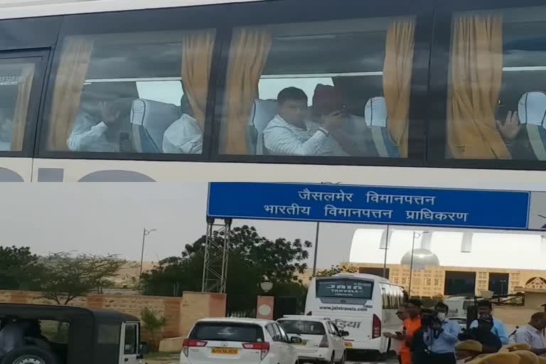 कांग्रेस विधायक जयपुर पहुंचे, Congress MLA reaches Jaipur