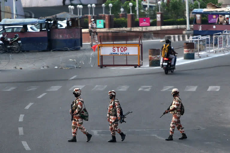 Security intensified in Jammu