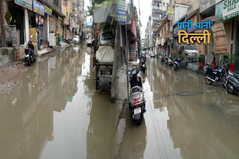 water logging on roads