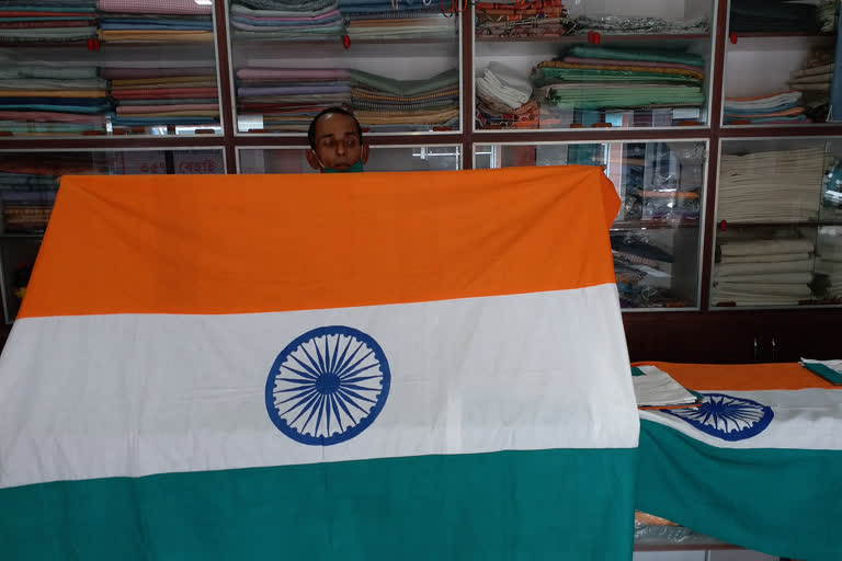 Demand for national flag is declining in Tezpur