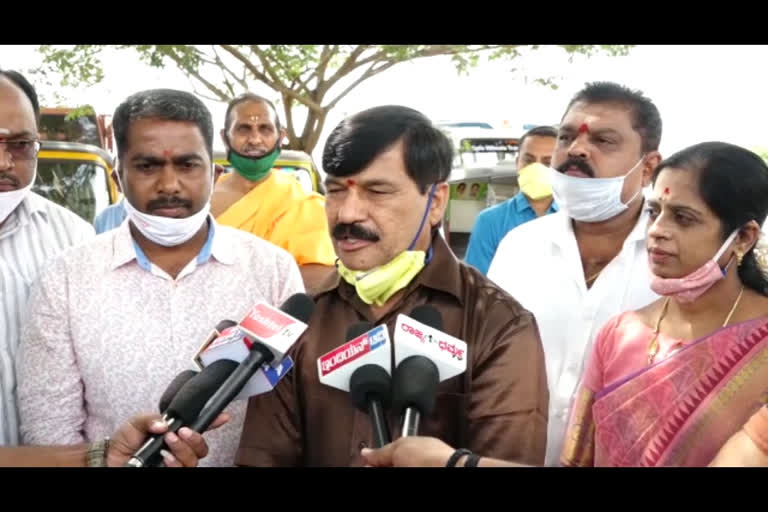 mla ramdas condemn of bangalore violation