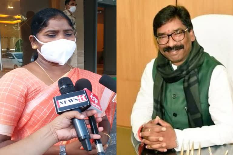 Mayor Asha Lakra met CM Hemant in ranchi