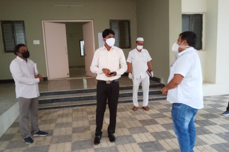 collector visit isolation centres and phcs in nizamabad district
