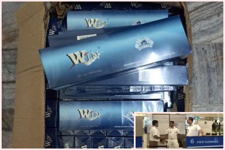 guwahati custom seized foreign cigarette