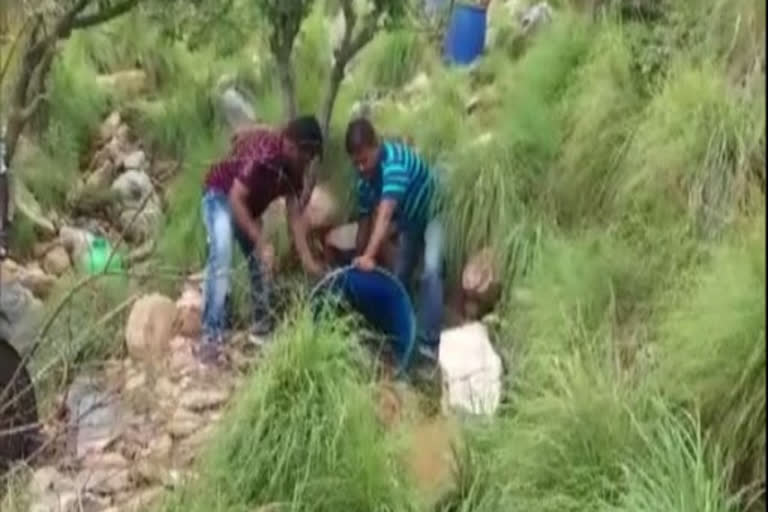 Excise officials, SEB destroy 1,800 litres of jaggery wash kept to make country liquor in Andhra