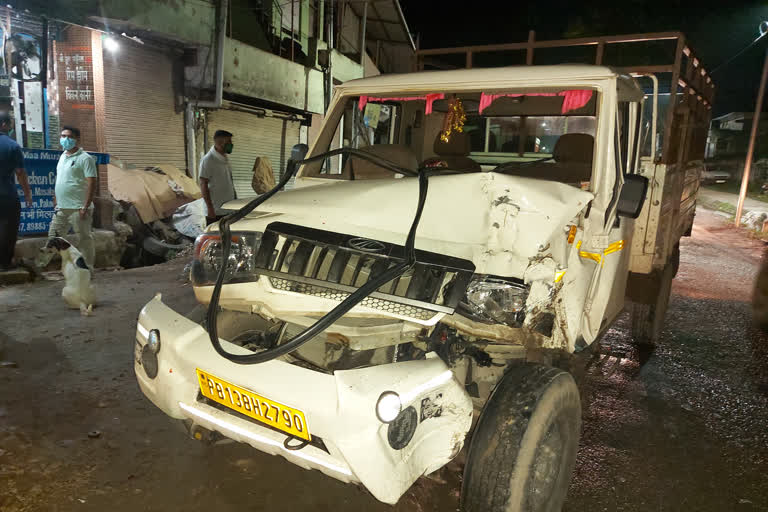 tractor and jeep collision