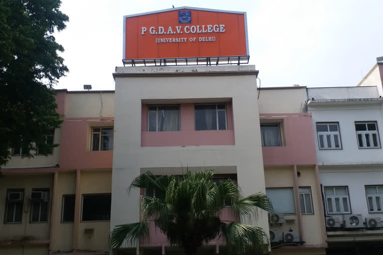 online classes started in delhi university pgdav evening college for batch 2020-21