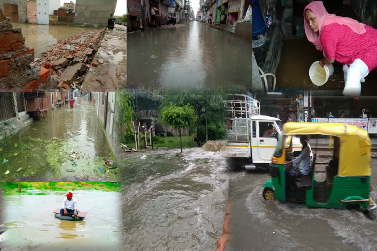 heavy rain in  delhi ncr