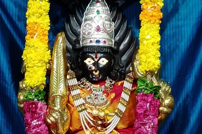 Special pujas on last Shravana Friday for Dronadula Ankammathalli