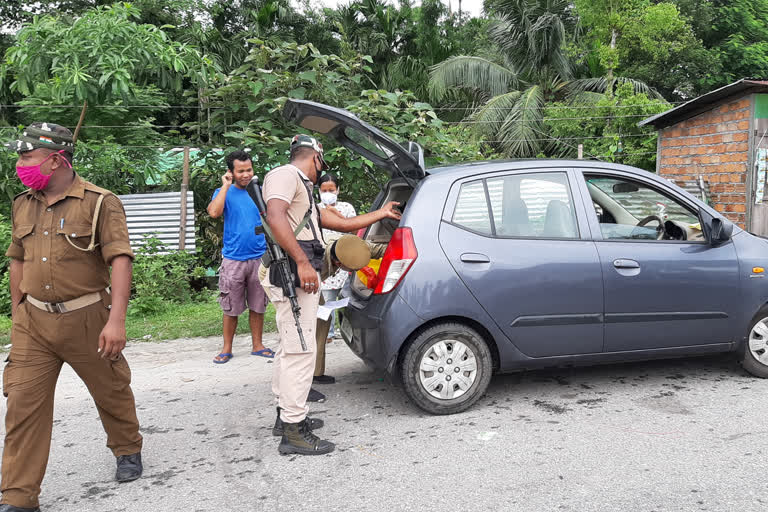 Tight Security check for Upcoming Independence day at Chirang