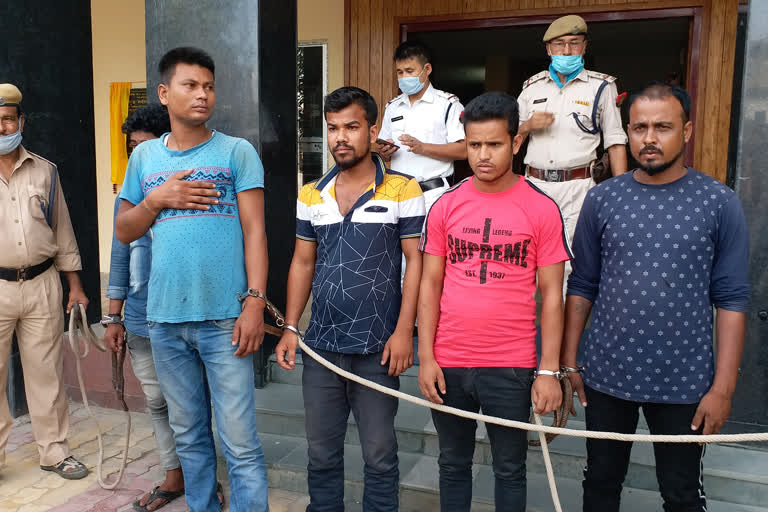 6 Robbers arrested at Nalbari