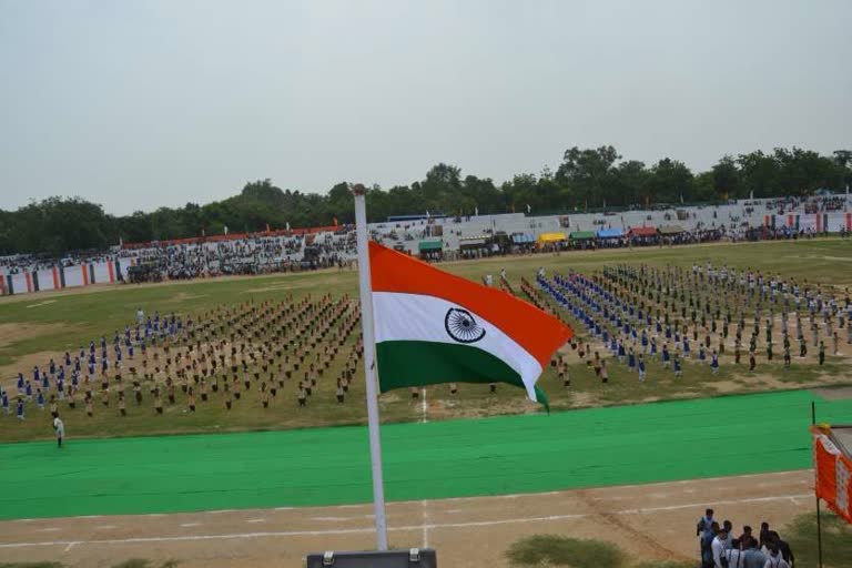 corona virus effect on independent day celebration in palwal