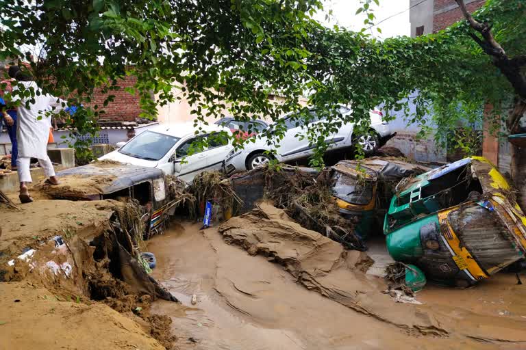 heavy rain in jaipur,  heavy rain,  Relief and rescue operations in Jaipur,  rescue teams,  rescue teams in jaipur