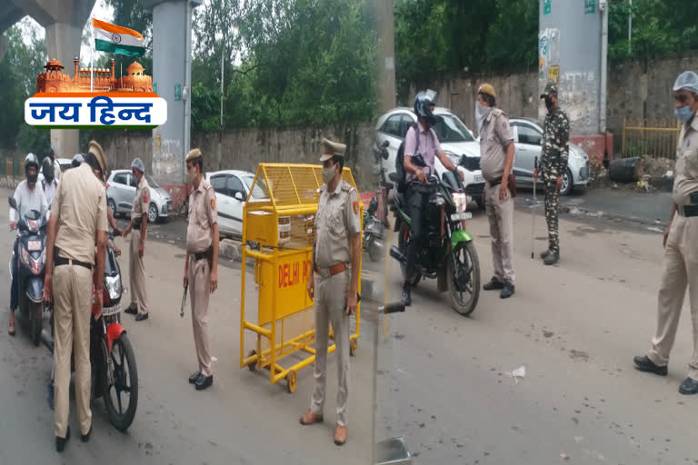 Delhi Badarpur border over Independence Day