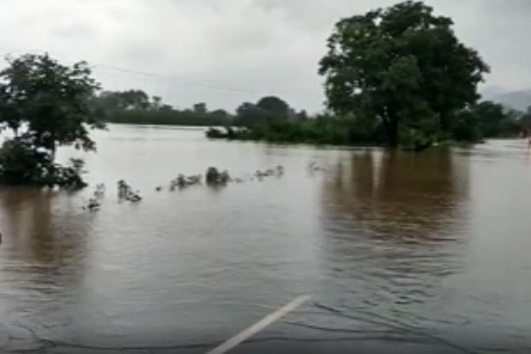 heavy rain in east godavari dst tribal area