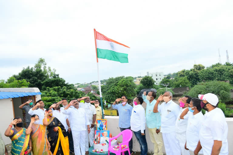 independence day celebrations in choppadandi at karimnagar district