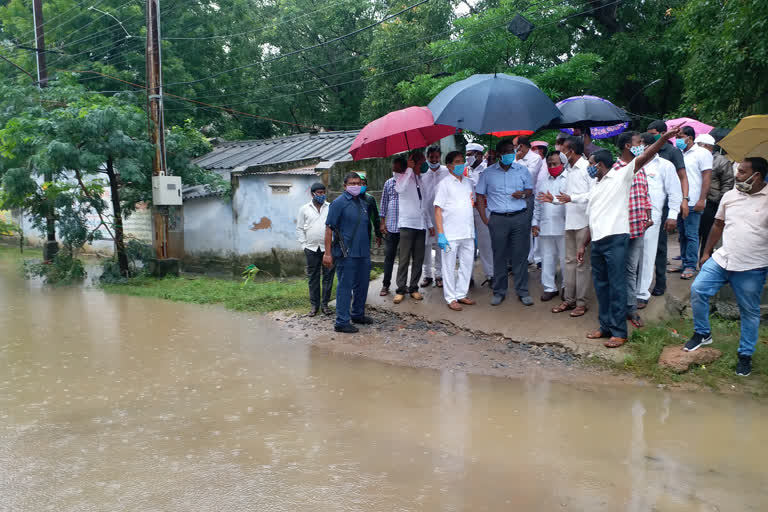 mla vinay bhaskar visits in warangal city