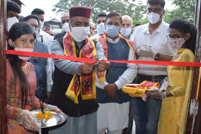 Health Minister inaugurate Himachal first cafe opened in Nahan for special able people