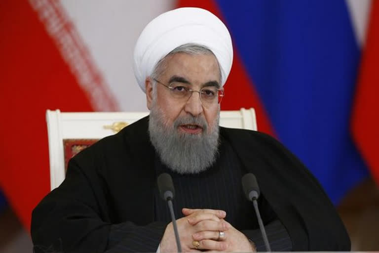 Iranian President  UAE Israel relation  Iranian President Hassan Rouhani  United Arab Emirates  killer of the Palestinians  betrayal of Palestanian cause  ഇറാന്‍ പ്രസിഡന്‍റ് ഹസന്‍ റുഹാനി  യു.എ.ഇ ഇസ്രയേല്‍ ബന്ധം  യുഎസ് യുഎഇ ഇസ്രയേല്‍