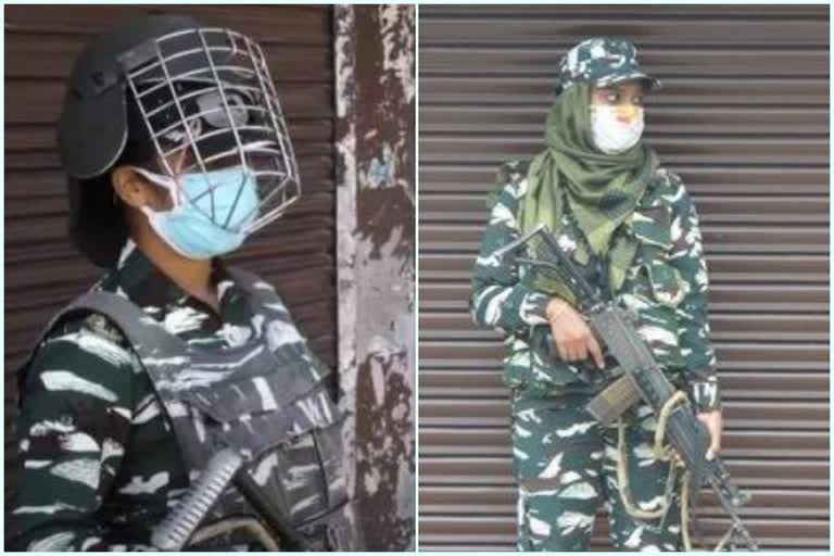 women-crpf-personal-deployed-in-srinagar-for-first-time-in-jk