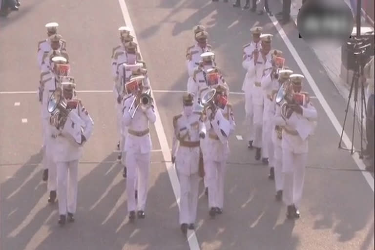 Beating Retreat ceremony held at the Attari-Wagah Border