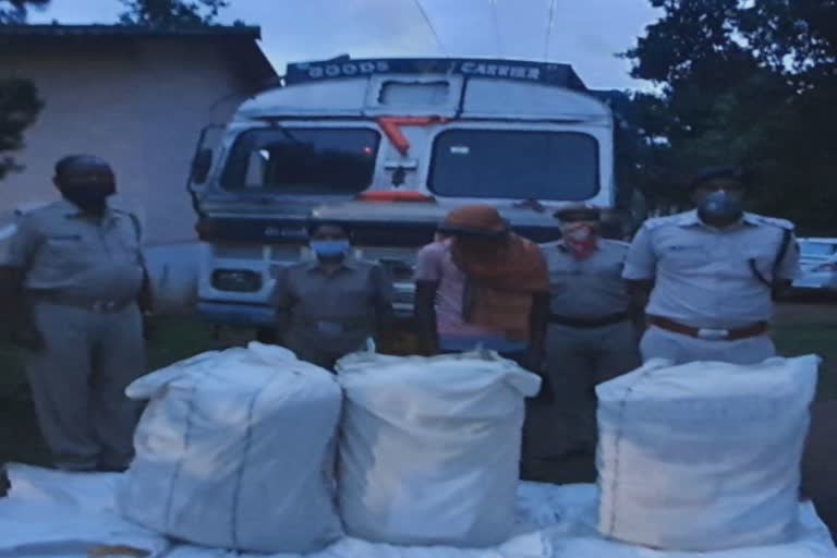 ganja seized in kandhamal