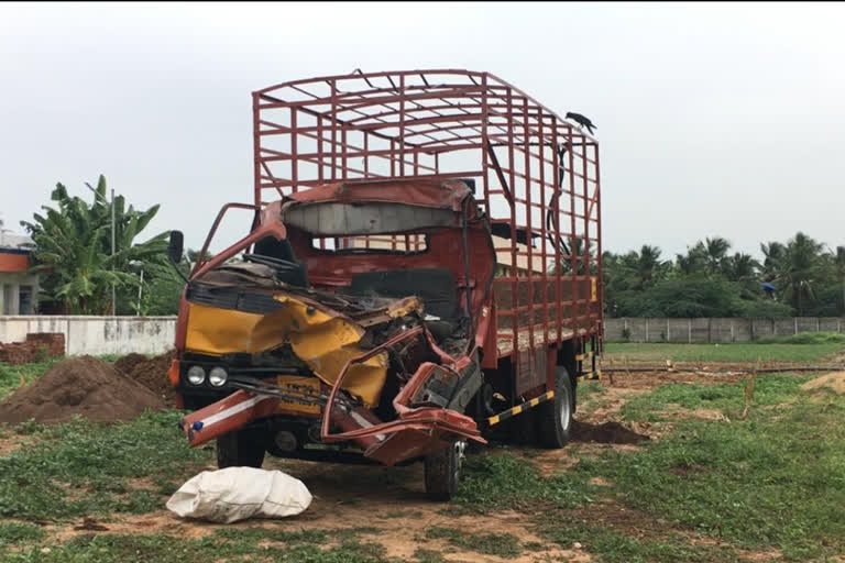 mannargudi lorry accident dead youths dead