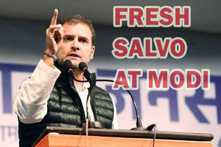 PM's cowardice allowed China to take our land: Rahul's fresh salvo at Modi