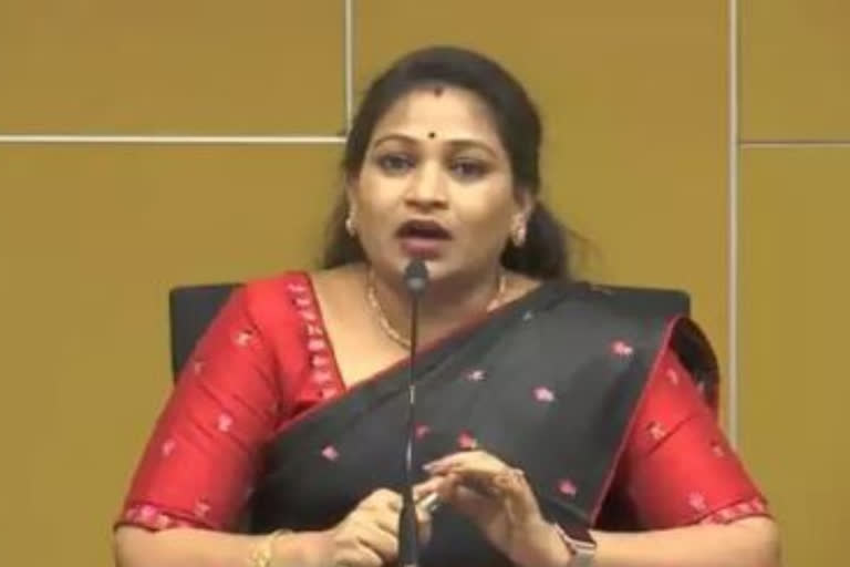 vangalapudi anitha on land scandals in vizag