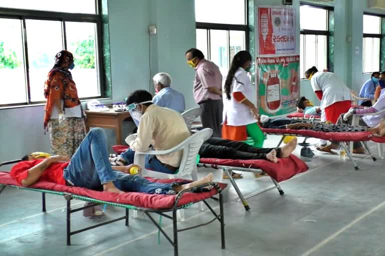 Blood donation camp