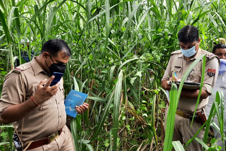 youth dead body found in muzaffarnagar