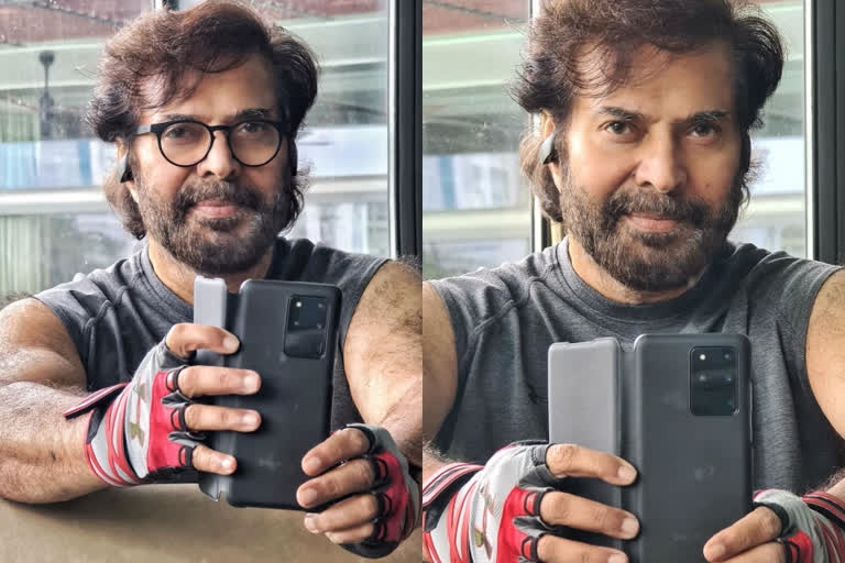 actor mammootty new look viral  അടിമുടി ചെയ്ഞ്ചുമായി മമ്മൂക്ക  മമ്മൂട്ടി ഫോട്ടോകള്‍  മമ്മൂട്ടി ചിത്രങ്ങള്‍  actor mammootty new look