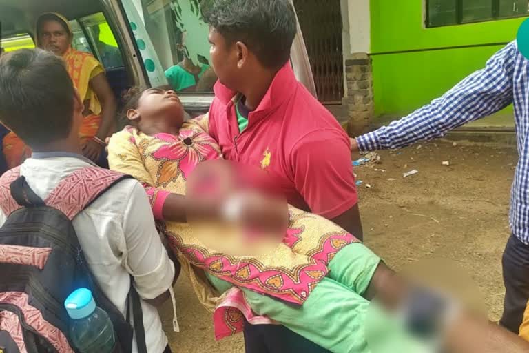 Four injured due to accident in seraikela