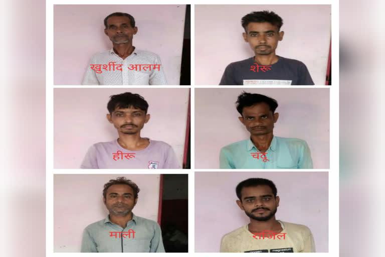 6 आरोपियों पर लगा गैंगस्टर