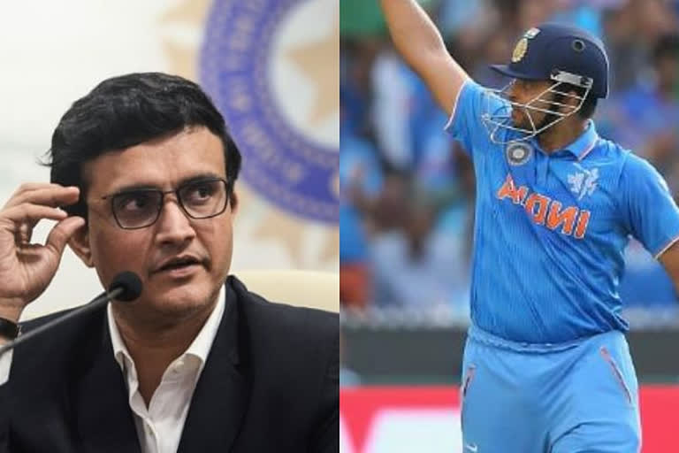 BCCI chief Ganguly hails Raina