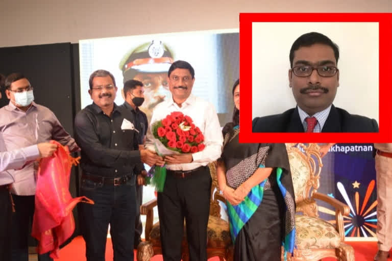 manish-kumar-sinha-has-taken-over-as-the-new-commissioner-of-police-for-visakhapatnam