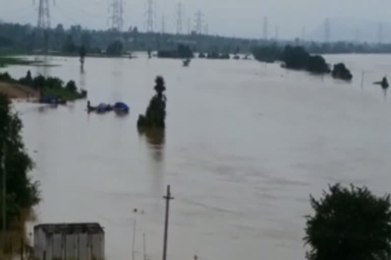 మణుగూరులో గోదావరి నది ఉగ్రరూపం