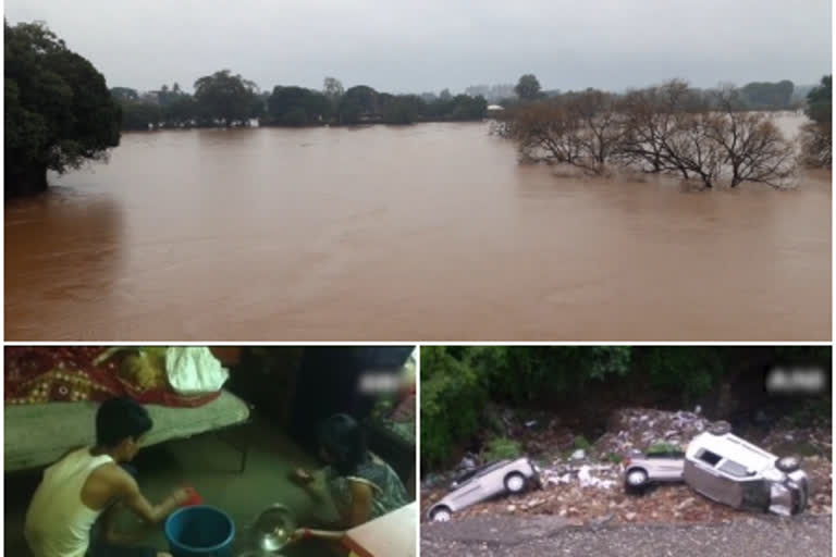 Heavy rains created havoc in many parts of the country