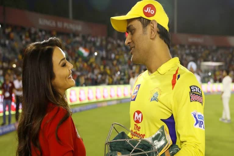 Here's how Preity Zinta thanked MS Dhoni