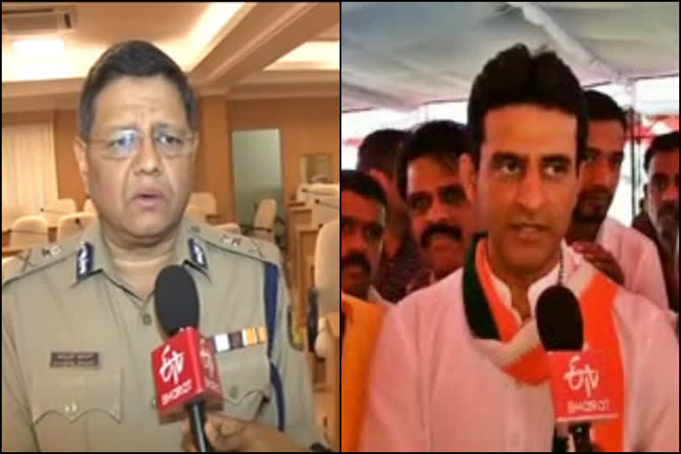 Rizwan Arshad meets Police Commissioner Kamal Pant