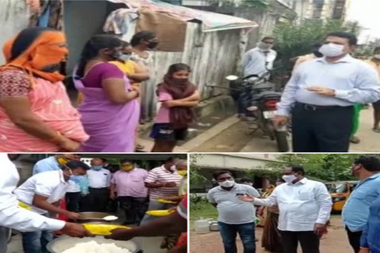 bhadradri kothagudem collector visit flood area in bhadrachalam