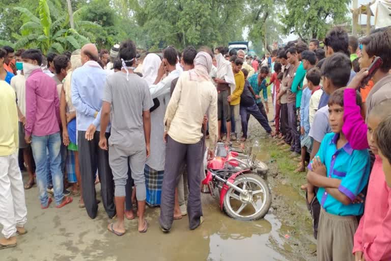 road accident at nh 75 near bahiyar village