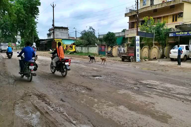 Delay in construction of Gauravpath in kanker