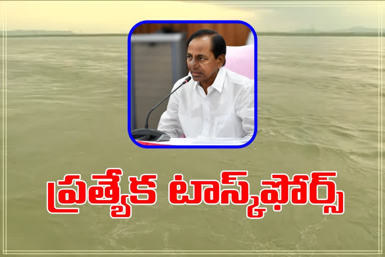 CM KCR SPEAKS ON FLOOD MANAGEMENT OF TELANGANA