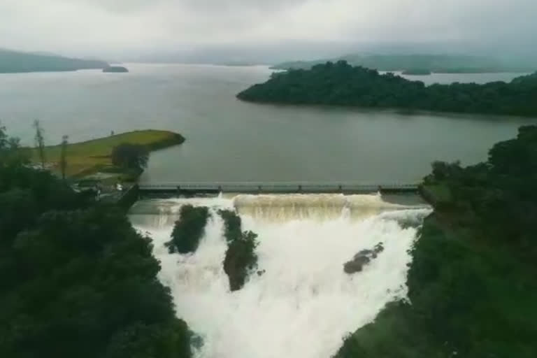 radhanagari dam drone exclusive video and dam history