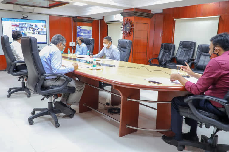 Singaareni CMD Video Conference