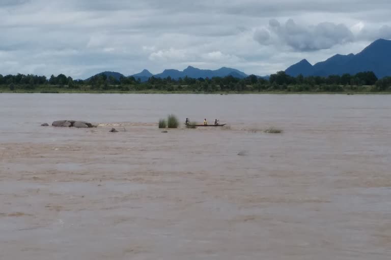 water logging in boudh district due to heavy rainfall