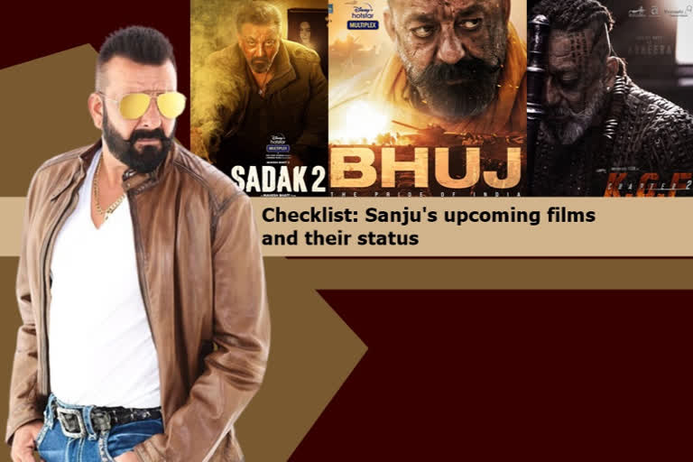 Take a look at Sanjay Dutt's upcoming films and their status