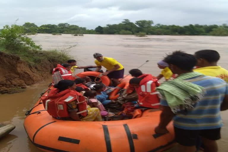 35 people evacuated from flood-affected areas in Odisha