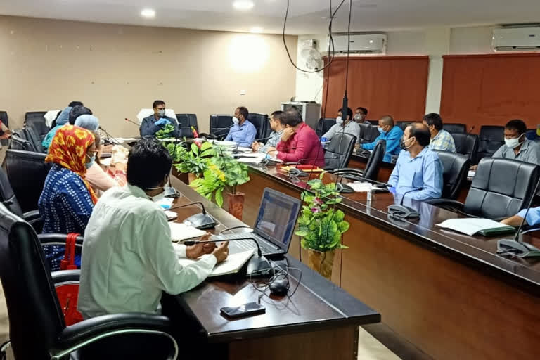 review meeting regarding schemes